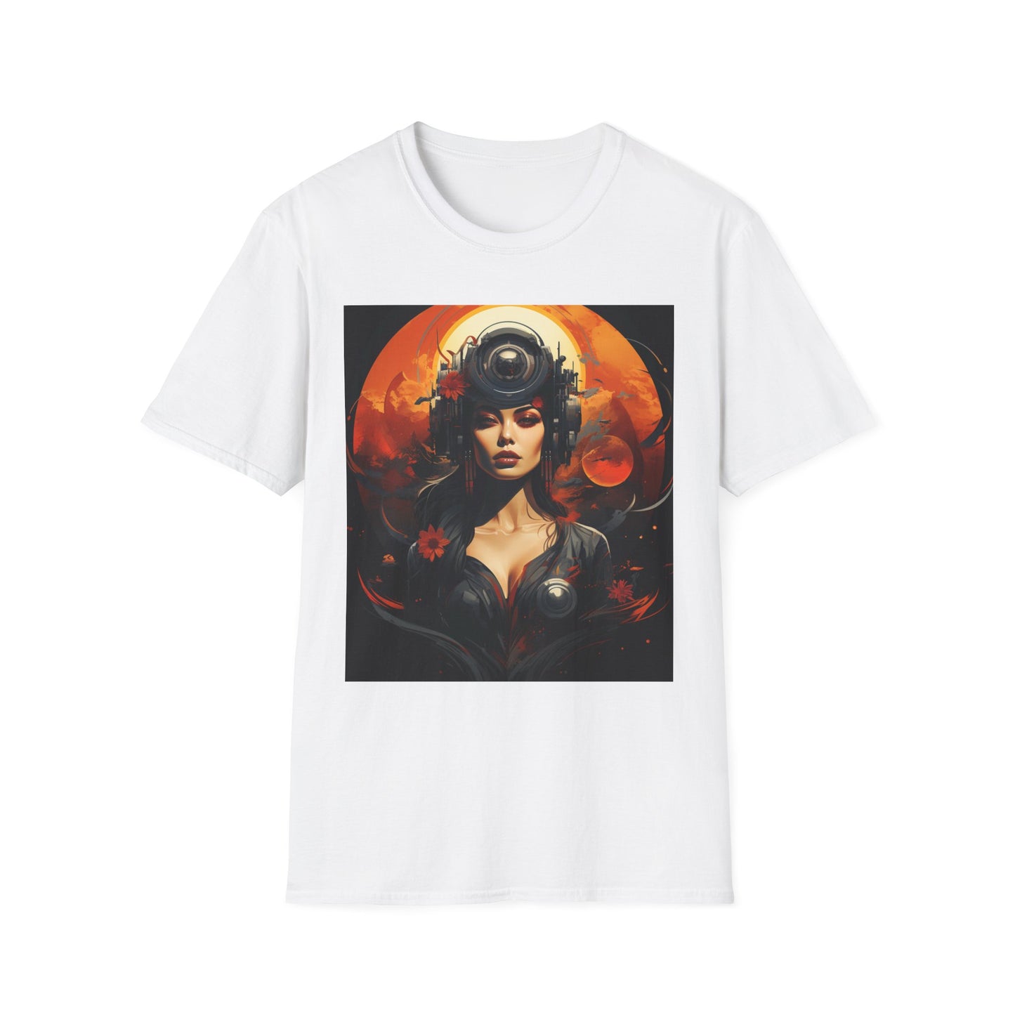 Mystical Goddess Graphic Unisex Softstyle T-Shirt