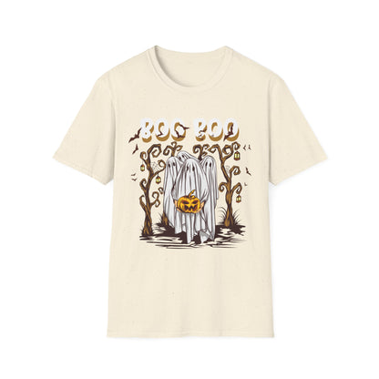 Spooky Pumpkin T-Shirt for Halloween, Unisex Graphic Tee, Fall Fashion, Trick or Treat Shirt, Festival Wear, Cozy October Style