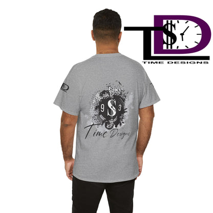 Money Power Unisex Heavy Cotton Tee | Statement Shirt, Motivational Apparel, Gift for Him, Streetwear, Casual T-Shirt