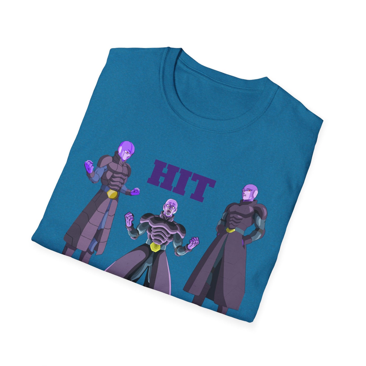 Unisex Softstyle T-Shirt - HIT Character Design for Anime Lovers