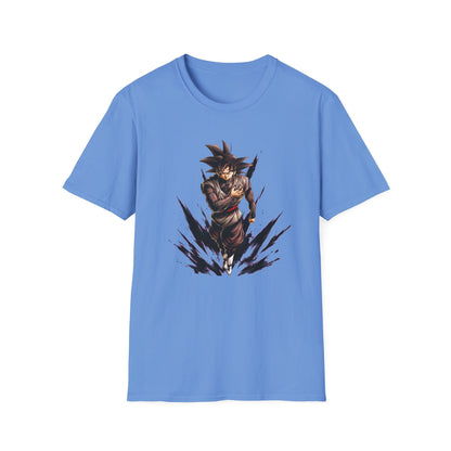 Epic Dragon Fighter Unisex T-Shirt, Anime Tee, Comfortable Casual Wear, Graphic Tee, Gift for Fans, Perfect for Events