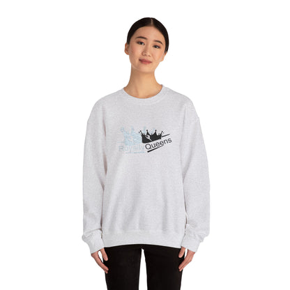 Queen Crown Crewneck Sweatshirt — 'Queens' Graphic Pride Pullover