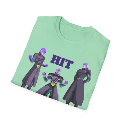 Unisex Softstyle T-Shirt - HIT Character Design for Anime Lovers