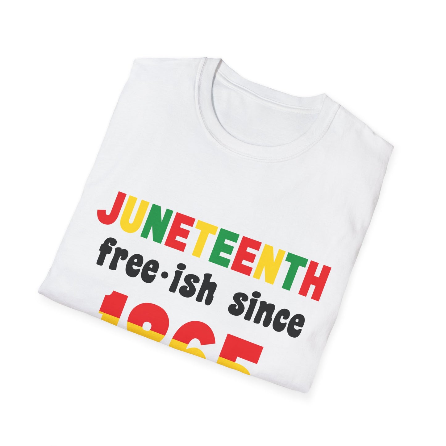 Juneteenth Celebration T-Shirt, Unisex Tee, History Shirt, Freedom Apparel, Juneteenth Gift for Him or Her, Equality Tee, 1865 Design