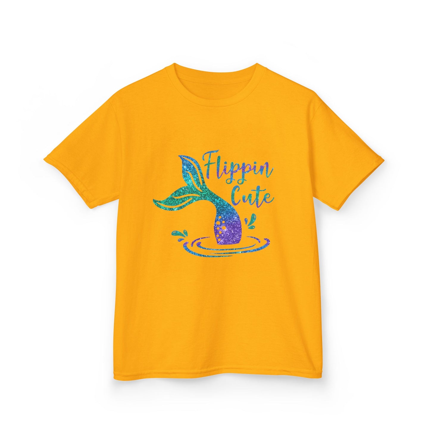 Flippin Cute Kids Tee - Colorful Whale Design for Fun-loving Children
