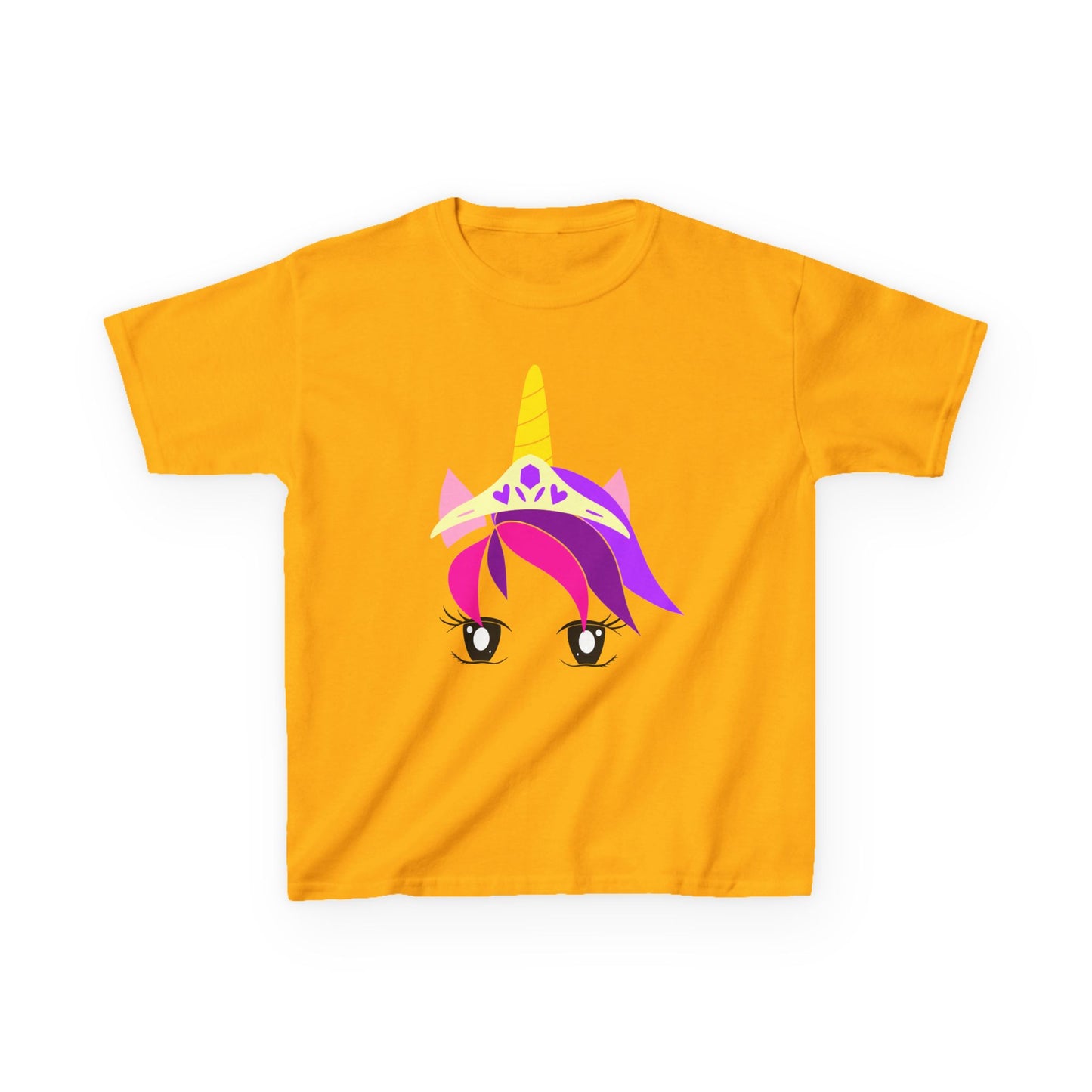 Unicorn Princess Kids Tee - Fun & Whimsical Heavy Cotton Shirt