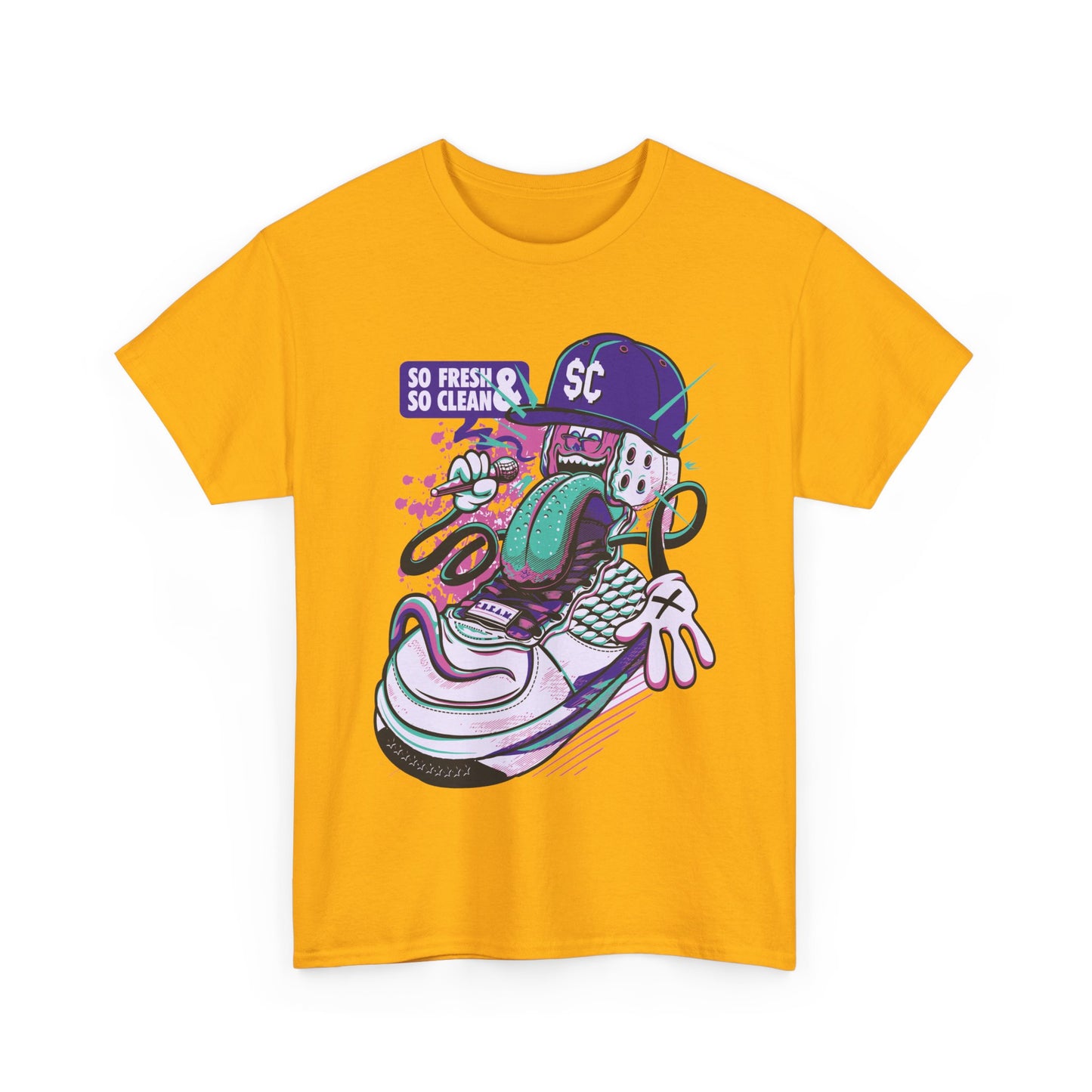 So Fresh So Clean Unisex Heavy Cotton Tee - Trendy Streetwear T-Shirt