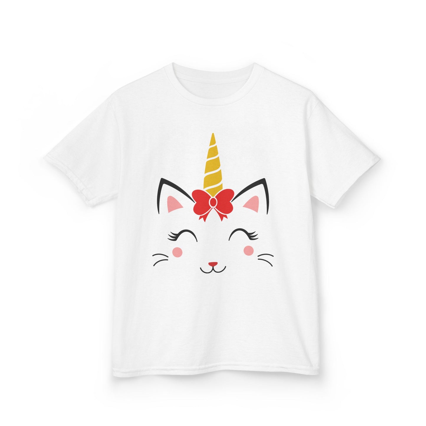 Cute Unicorn Kids Heavy Cotton Tee - Perfect for Birthdays and Everyday Fun!