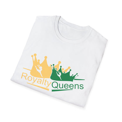 Royalty Queens Unisex Softstyle T-Shirt, Perfect for Birthdays, Celebrations, Gifts, Casual Wear, Fun Events