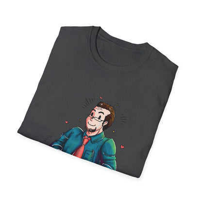 Father's Day T-Shirt, Funny Dad Tee, Gift for Dad, Unisex Softstyle Cotton Tee, Dad Apparel, Celebration Shirt