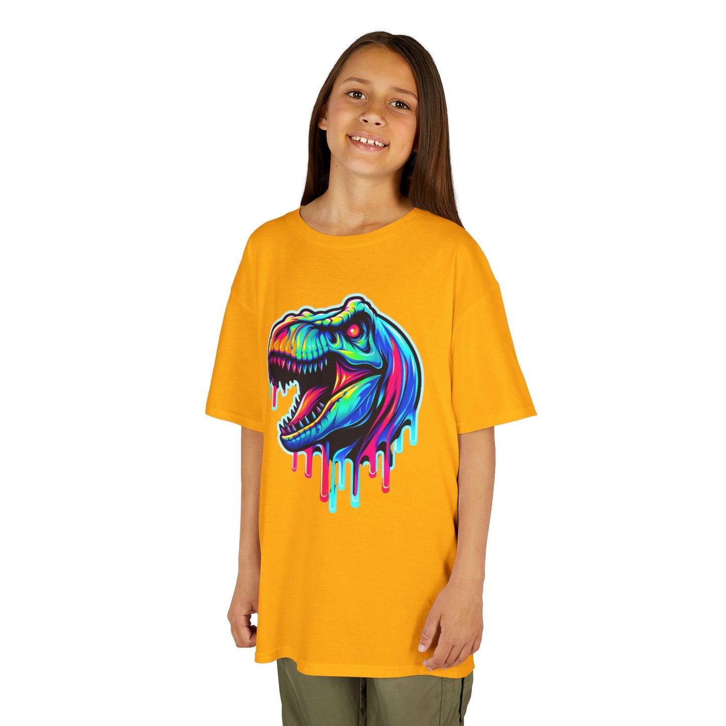 Colorful Dinosaur Kids Tee - Fun for Parties & Everyday Adventures