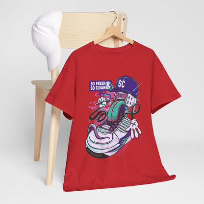So Fresh So Clean Unisex Heavy Cotton Tee - Trendy Streetwear T-Shirt