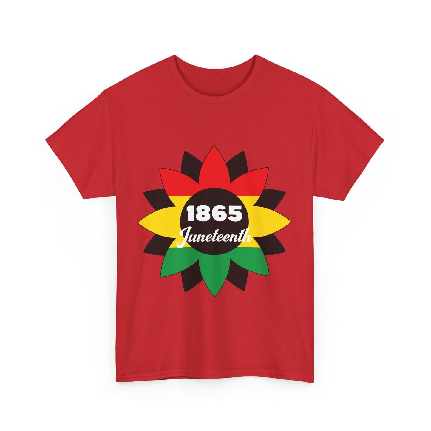 Juneteenth Celebration Tee - Unisex Heavy Cotton Shirt, African Heritage Apparel, Black History Month, 1865 Roots, Proud Culture Wear