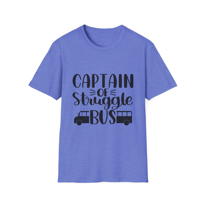 Captain of the Struggle Bus Unisex Softstyle T-Shirt