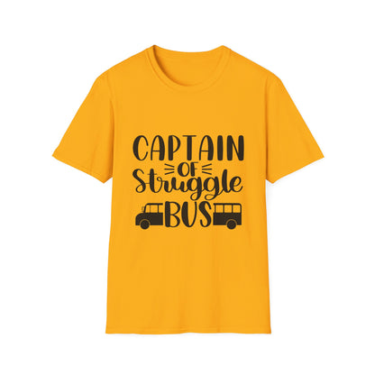 Captain of the Struggle Bus Unisex Softstyle T-Shirt