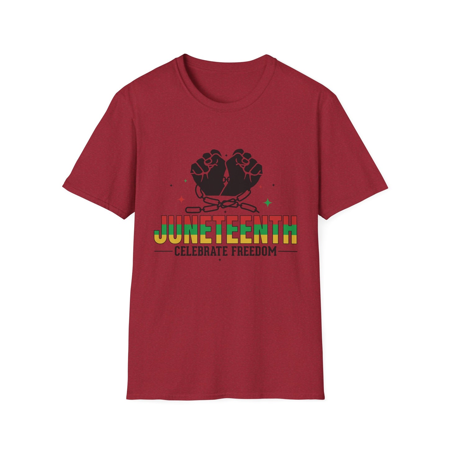 Juneteenth Freedom T-Shirt, Celebrate Freedom Tee, Unisex Graphic Shirt, African American History Apparel, Souvenir Gift for Juneteenth