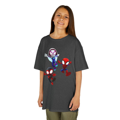 Kids Spider-Man Adventure Tee - Fun and Cozy Cotton T-Shirt for Young Superhero Fans