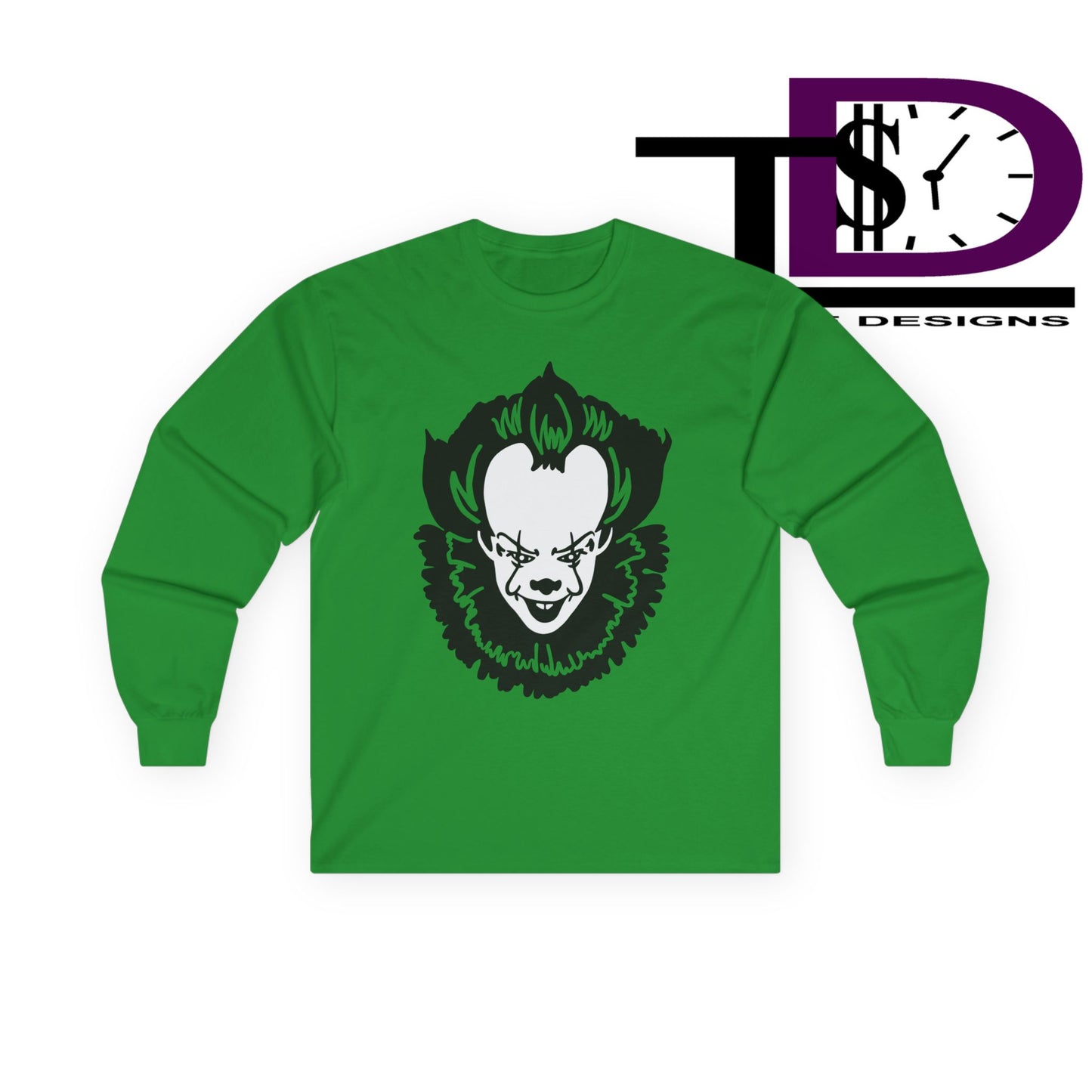 Fierce Lion Graphic Long Sleeve Tee | Perfect for Animal Lovers, Unique Gift, Casual Wear, Birthday, Everyday Style, Statement Shirt