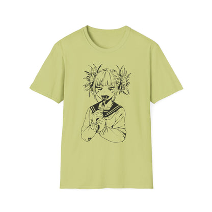 Cute Anime Character Unisex Softstyle T-Shirt - Perfect for Fans and Casual Wear