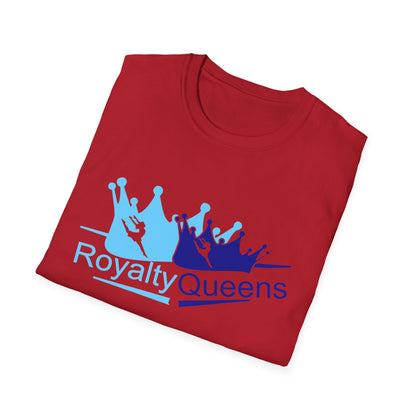 Royalty Queens Unisex Softstyle T-Shirt, Casual Apparel, Birthday Gift, Pride Celebration, Queen Themed Fashion, Everyday Wear