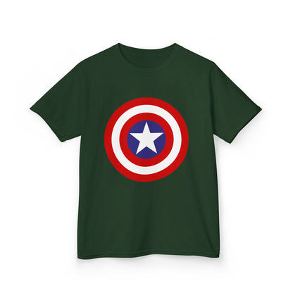 Kids Superhero Cotton Tee, Youth T-shirt, Party Outfit, Birthday Gift, Marvel Inspired, Playful Wear
