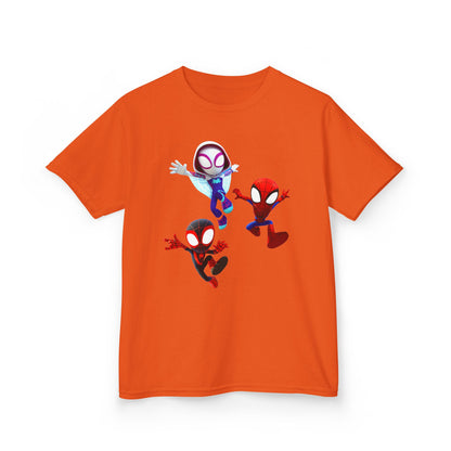 Kids Spider-Man Adventure Tee - Fun and Cozy Cotton T-Shirt for Young Superhero Fans