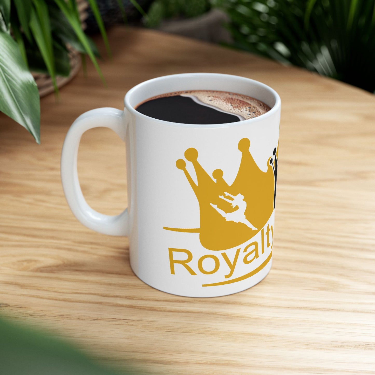 Royalty Queen Ceramic Mug - Stylish 11oz & 15oz Coffee Cup for Dance Lovers