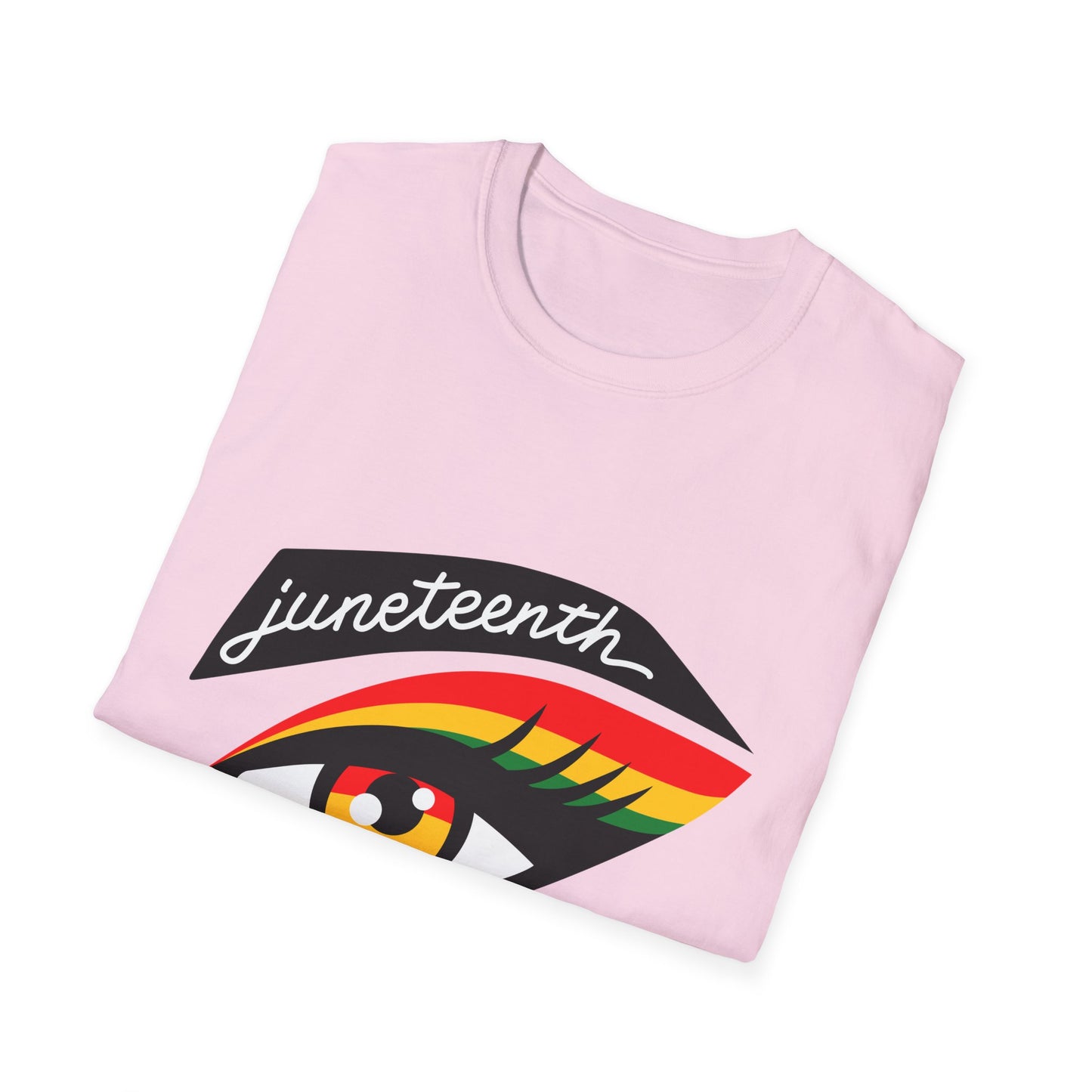 Juneteenth Eye Graphic T-Shirt, Unisex Tee, Afrocentric Apparel, Celebratory Wear, Black History Month Gift, Inclusive Fashion