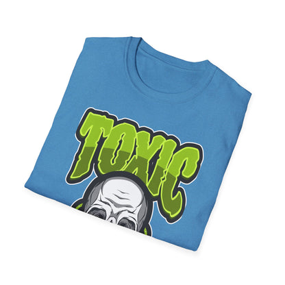 Toxic Skull Graphic Tee - Unisex Softstyle T-Shirt