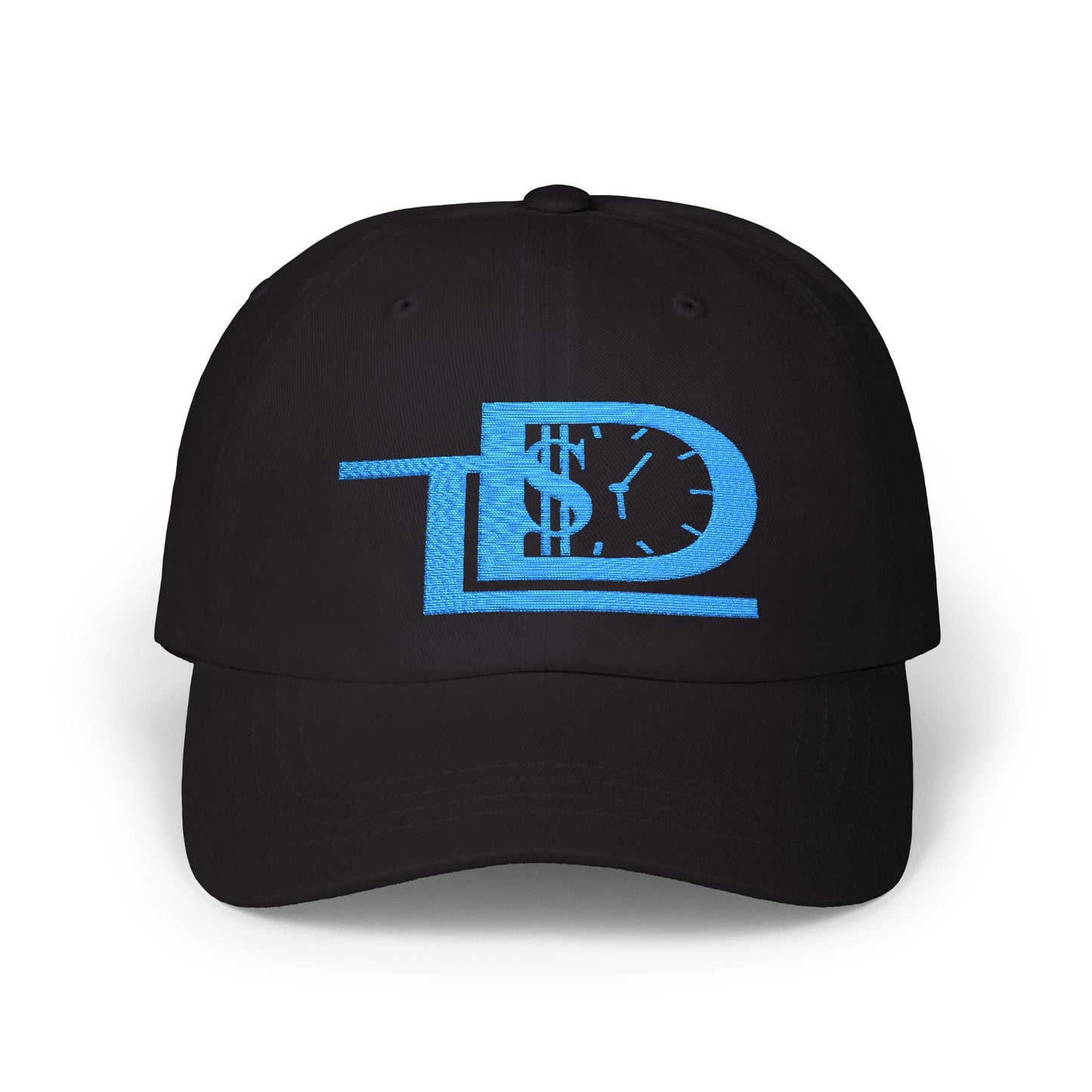 Classic Dad Cap with Funky Clock Design, Adjustable Baseball Hat, Trendy Accessory for Dads, Perfect Gift for Father's Day, Casual Style