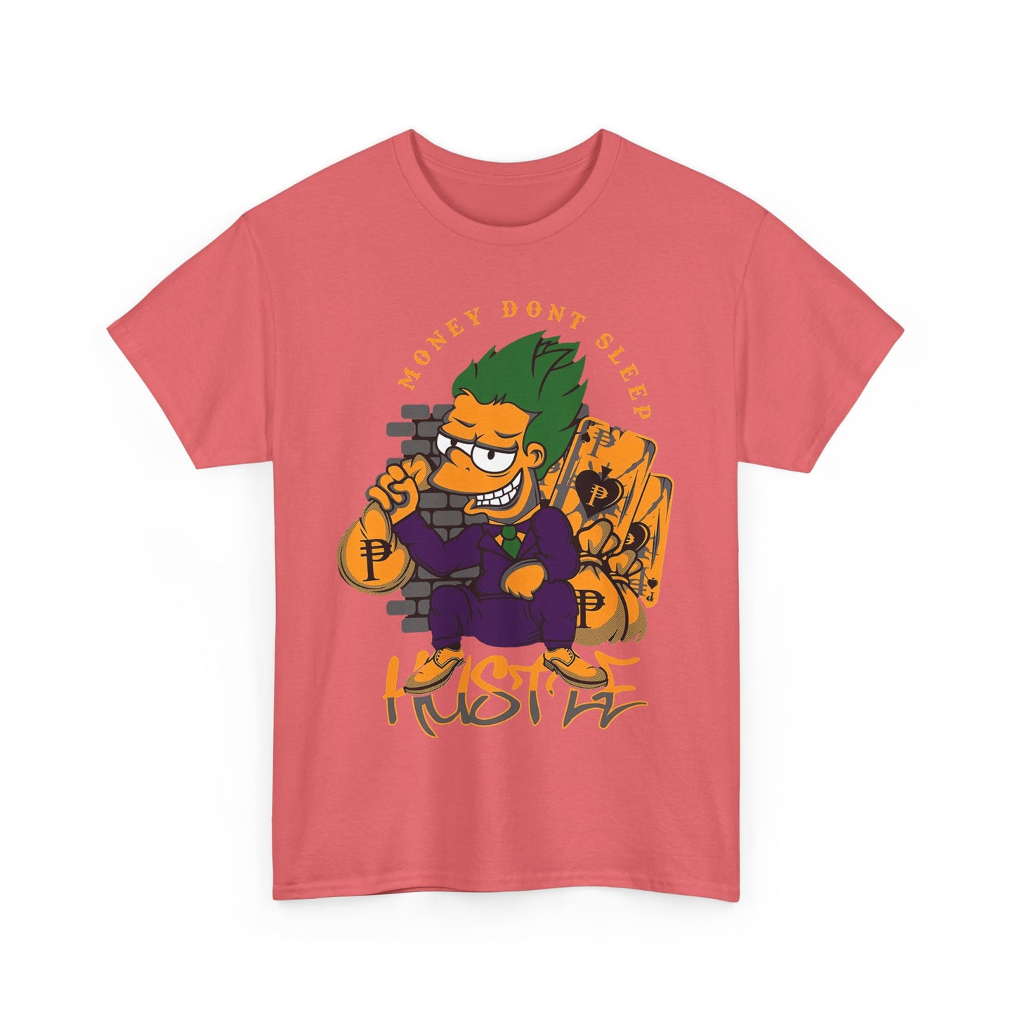 Hustle Money Don't Sleep Unisex Heavy Cotton Tee