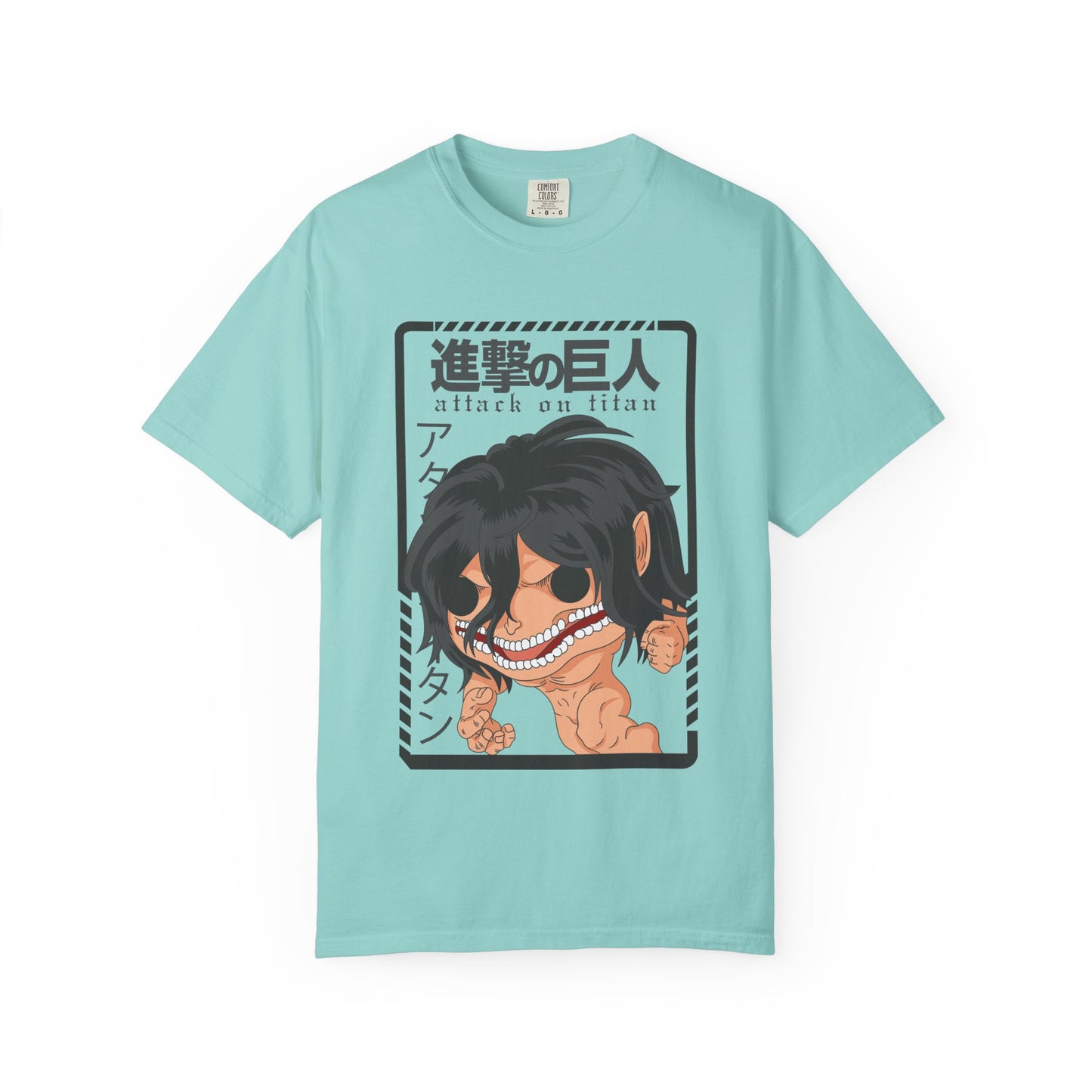Anime Graphic T-Shirt, Attack on Titan Tee, Unisex Casual Shirt, Gift for Anime Fans, Streetwear Style
