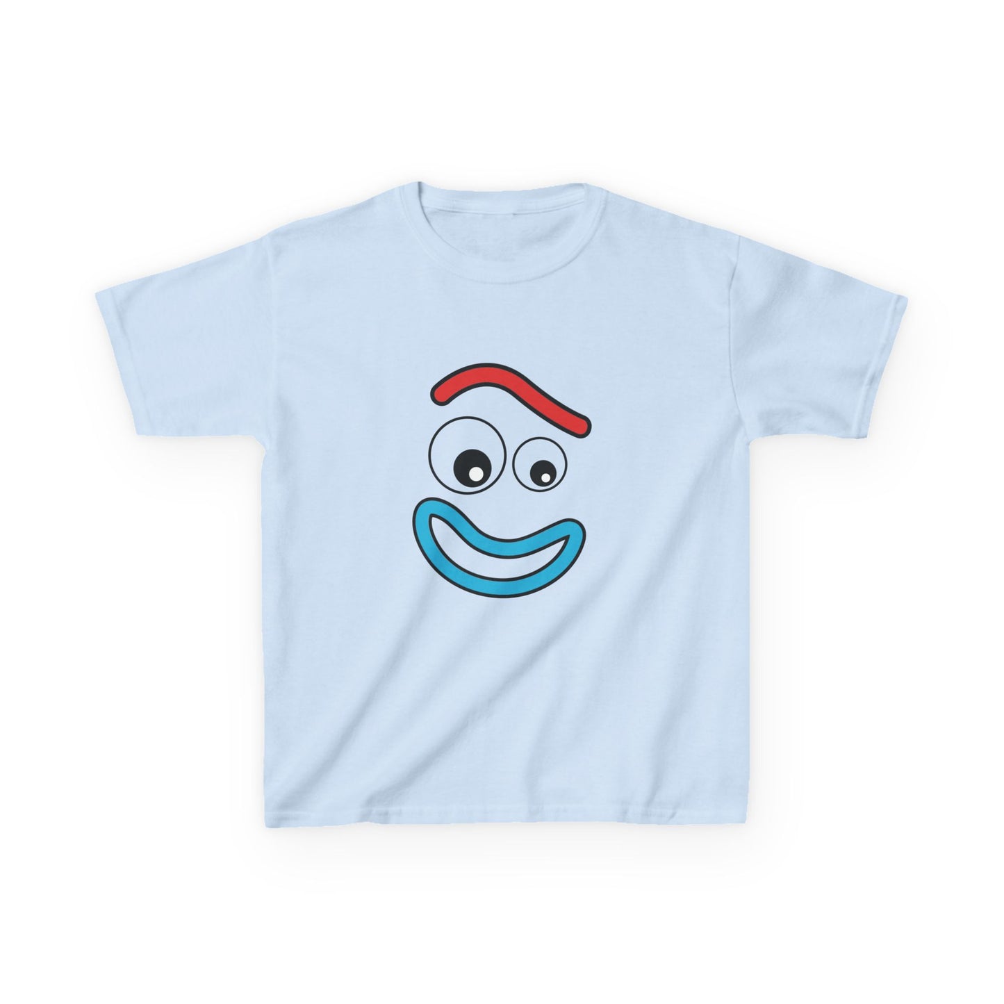 Kids Fun Face Tee, Playful Cotton T-Shirt, Cute Graphic Shirt, Birthday Gift for Kids, Casual Playwear