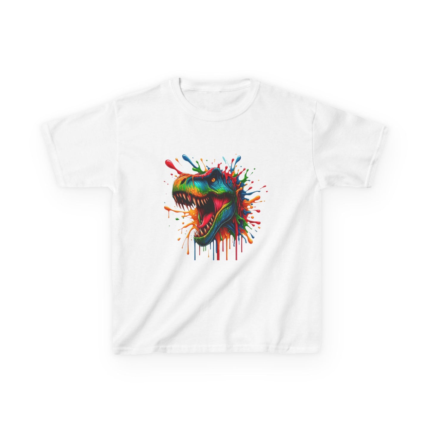 Colorful Dinosaur Kids Heavy Cotton™ Tee