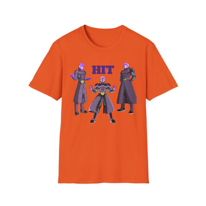 Unisex Softstyle T-Shirt - HIT Character Design for Anime Lovers