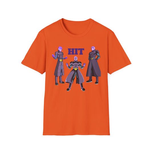 Unisex Softstyle T-Shirt - HIT Character Design for Anime Lovers