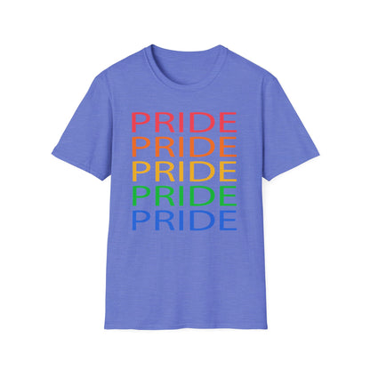 Pride Celebration Unisex T-Shirt | LGBTQ+ Pride Tee, Rainbow Pride Shirt, Equality Apparel, Gift for Pride Month