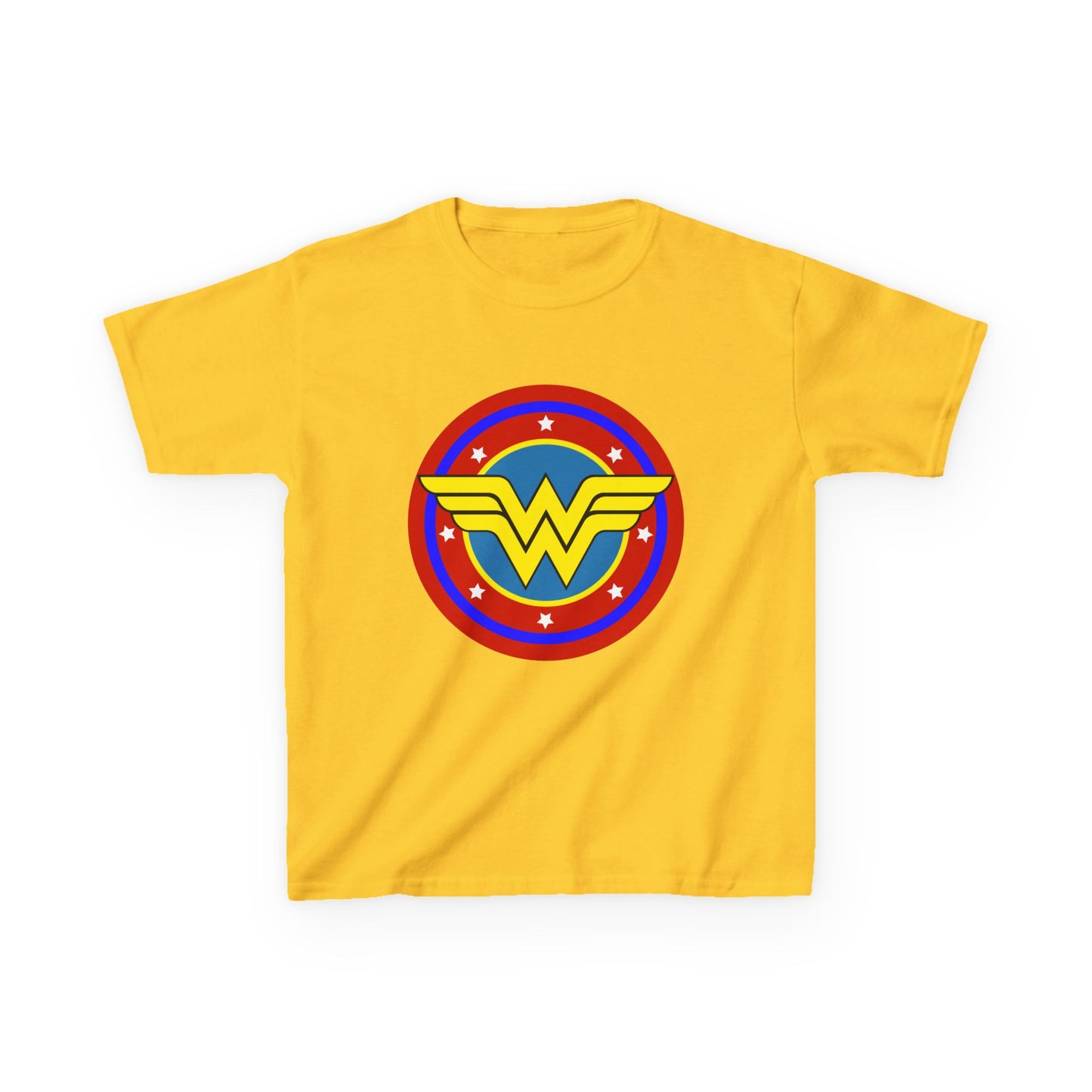 Wonder Woman Kids Tee, Superhero Shirt, Birthday Gift, Comic Book Apparel, Children's Clothing, Cartoon T-Shirt, Movie Merchandise