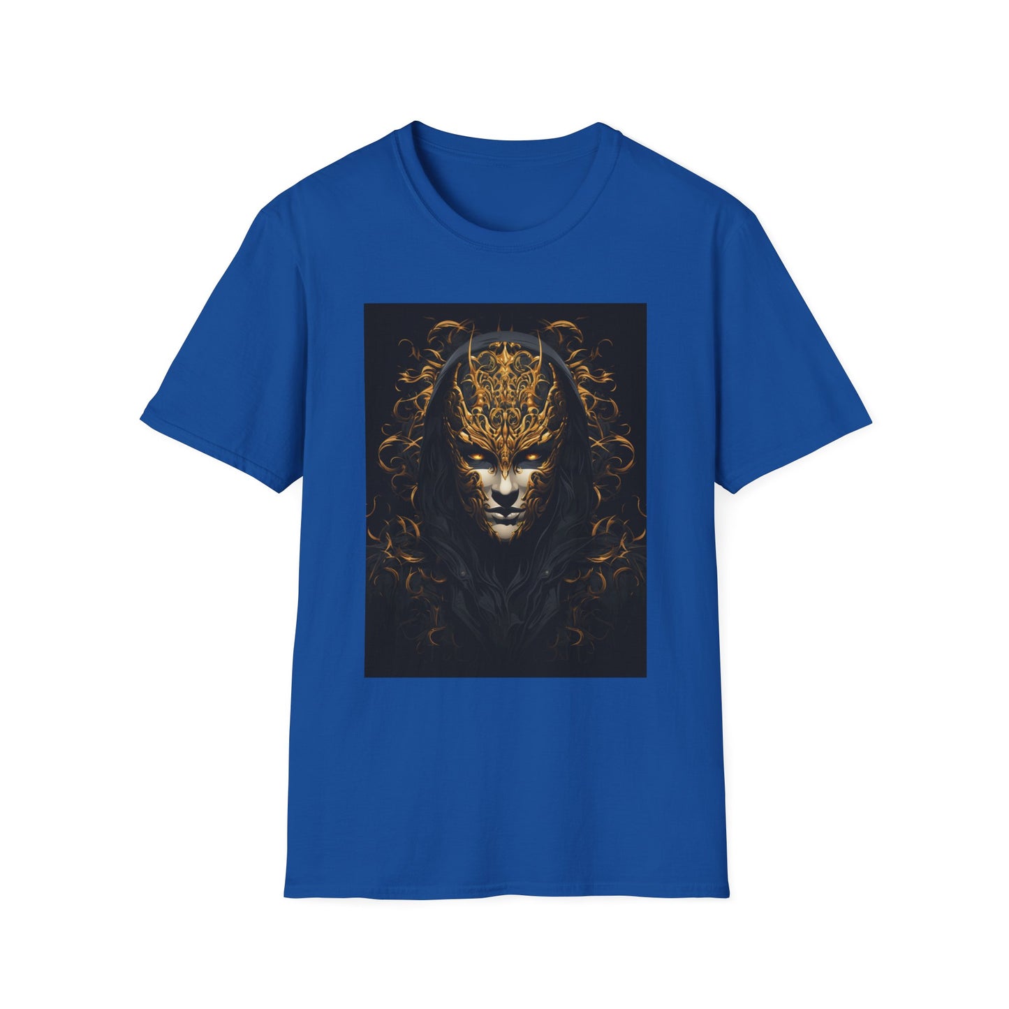 Mystical Art Unisex Softstyle T-Shirt - Enigmatic Design