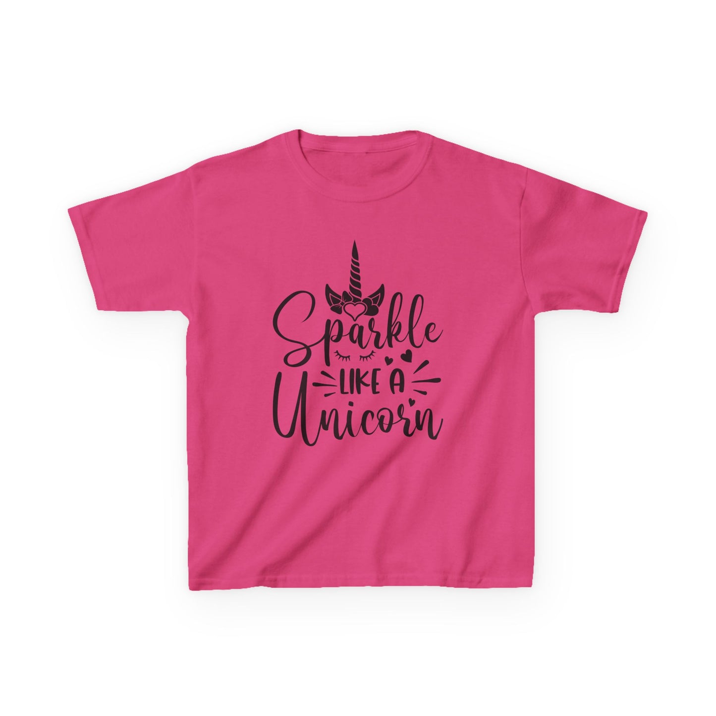 Sparkle Like A Unicorn Kids Tee - Fun & Colorful Cotton Shirt