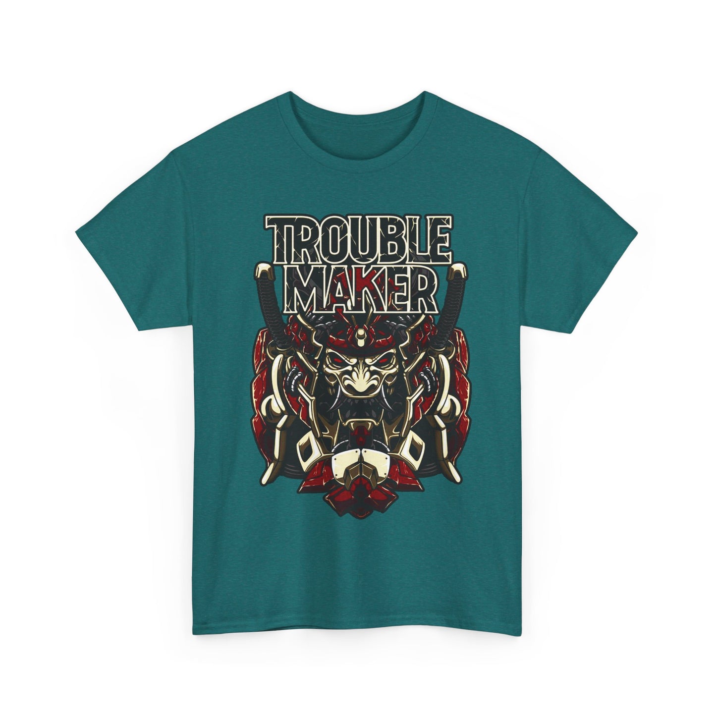 Trouble Maker Graphic Tee - Unisex Heavy Cotton Shirt for Rebels and Mischiefs