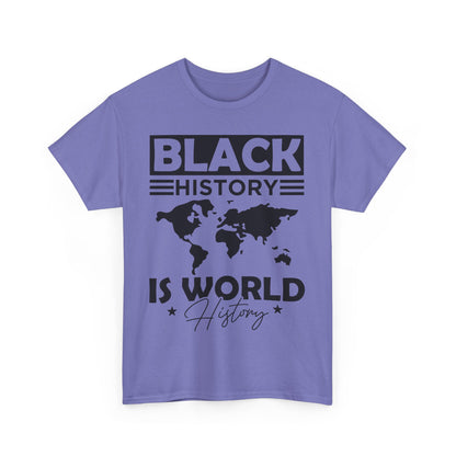 Black History Awareness Tee, Unisex Cotton T-Shirt, Black History Month Shirt, Cultural Pride Apparel, Educational Gift