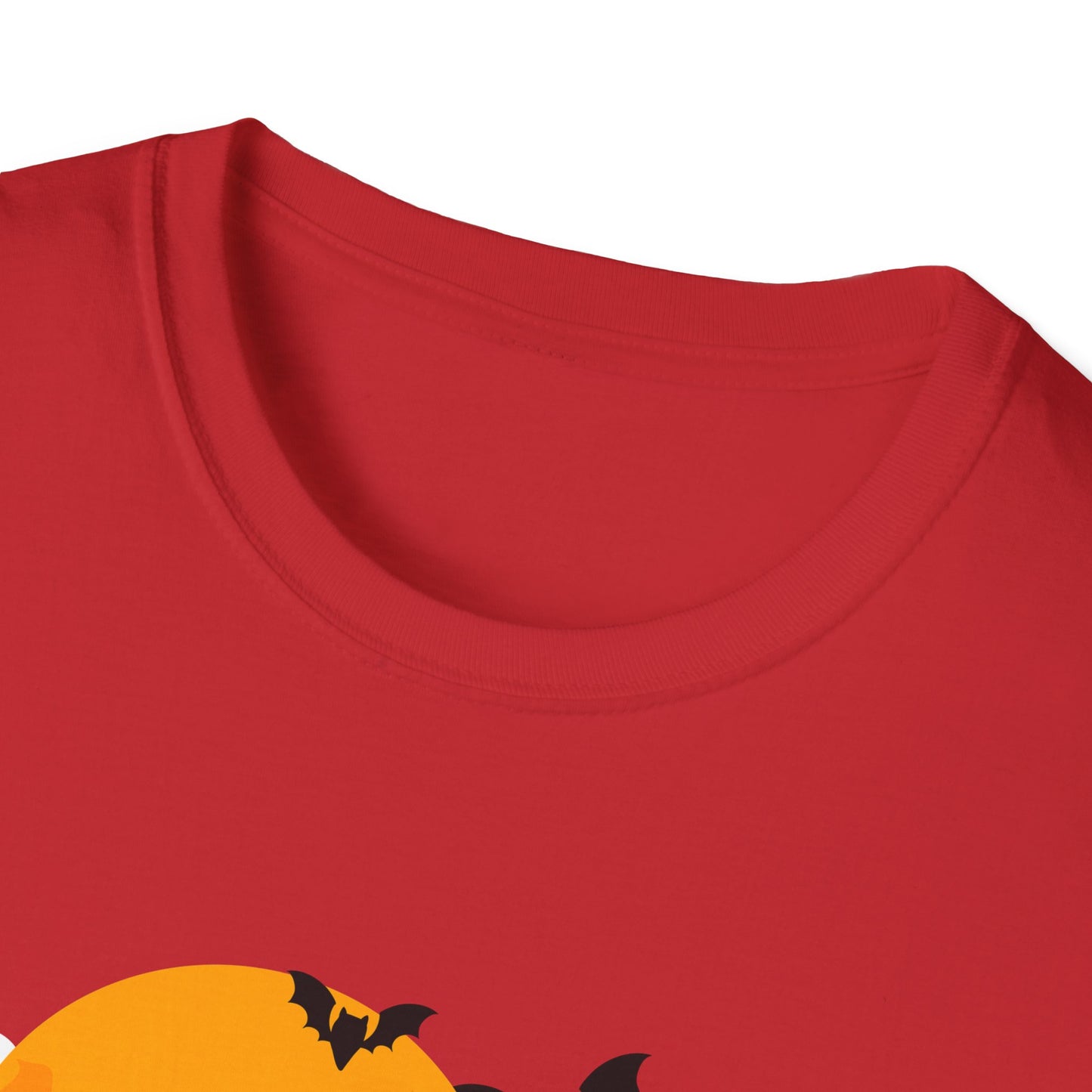 Spooky Halloween T-Shirt, Unisex Softstyle Tee, Pumpkin and Haunted House Design, Fun Fall Shirt, Perfect for Halloween Parties, Trick [...]