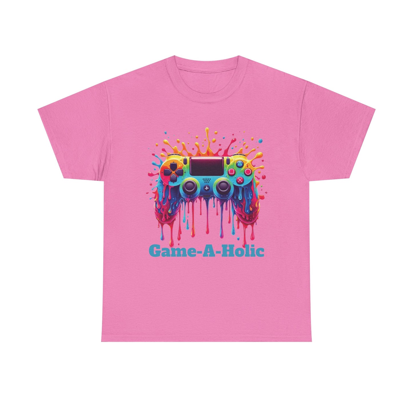 Game-A-Holic Unisex Heavy Cotton Tee - Perfect Gift for Gamers