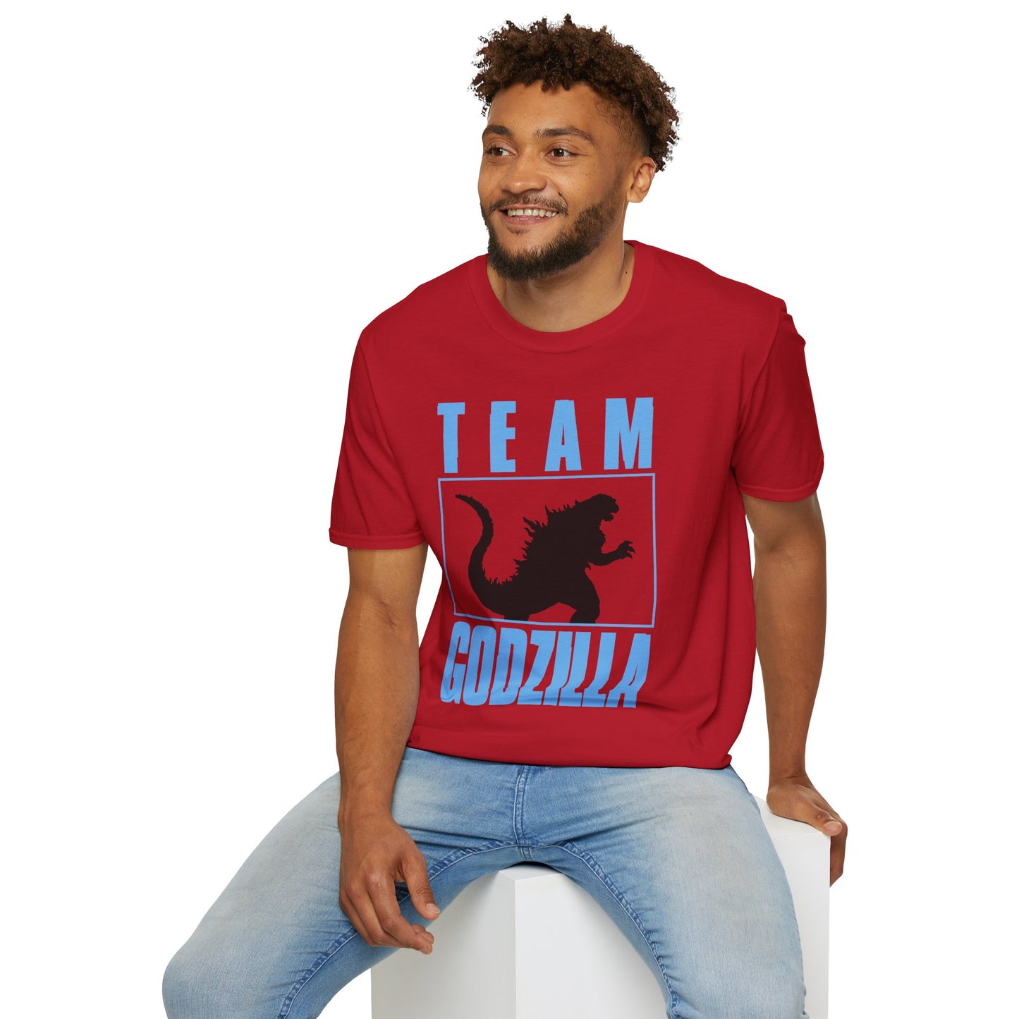 Team Godzilla Unisex Softstyle T-Shirt - Perfect for Monster Fans