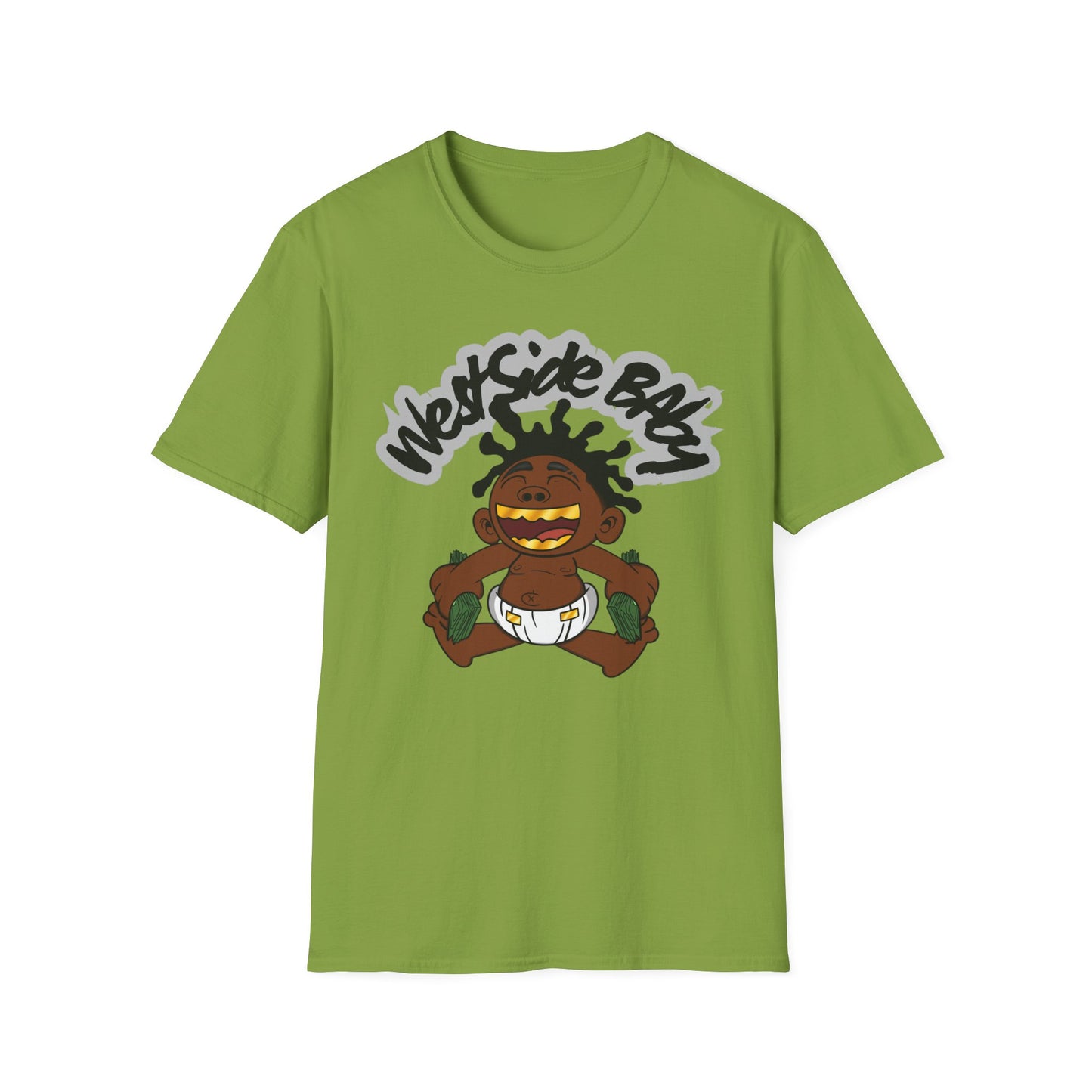 Westside Baby Graphic T-Shirt - Unisex Softstyle Tee for Fun and Unique Style