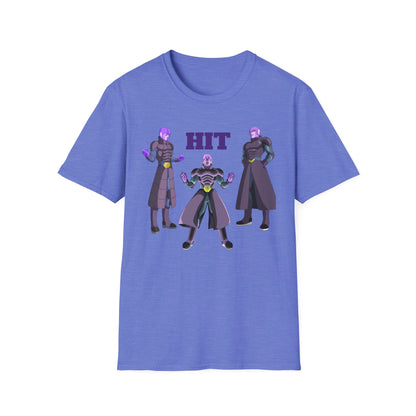 Unisex Softstyle T-Shirt - HIT Character Design for Anime Lovers