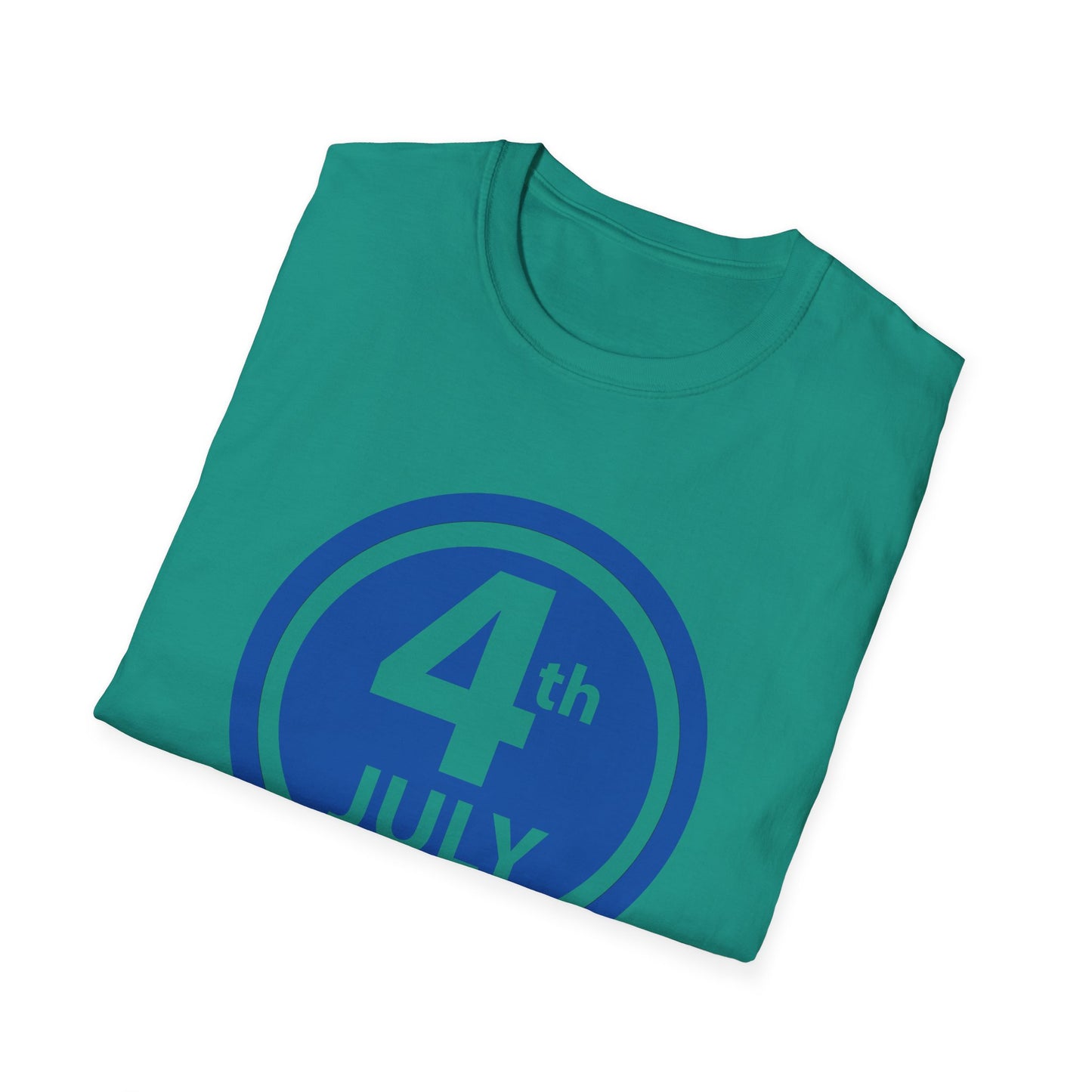 4th of July Unisex Softstyle T-Shirt, Independence Day Tee, Patriotic Shirt, July 4th Celebration T-Shirt, USA Pride Clothing
