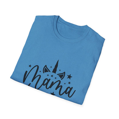Mama Unicorn Unisex Softstyle T-Shirt - Fun & Stylish Gift for Moms