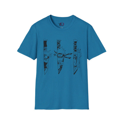 Cool Graphic Unisex T-Shirt with Edgy Knife Design